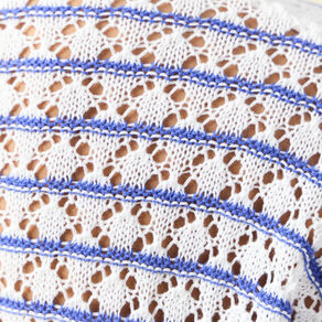 Pull manches courtes col polo bleu electrique femme