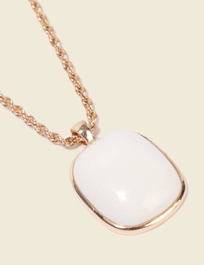 Collier couleur or femme