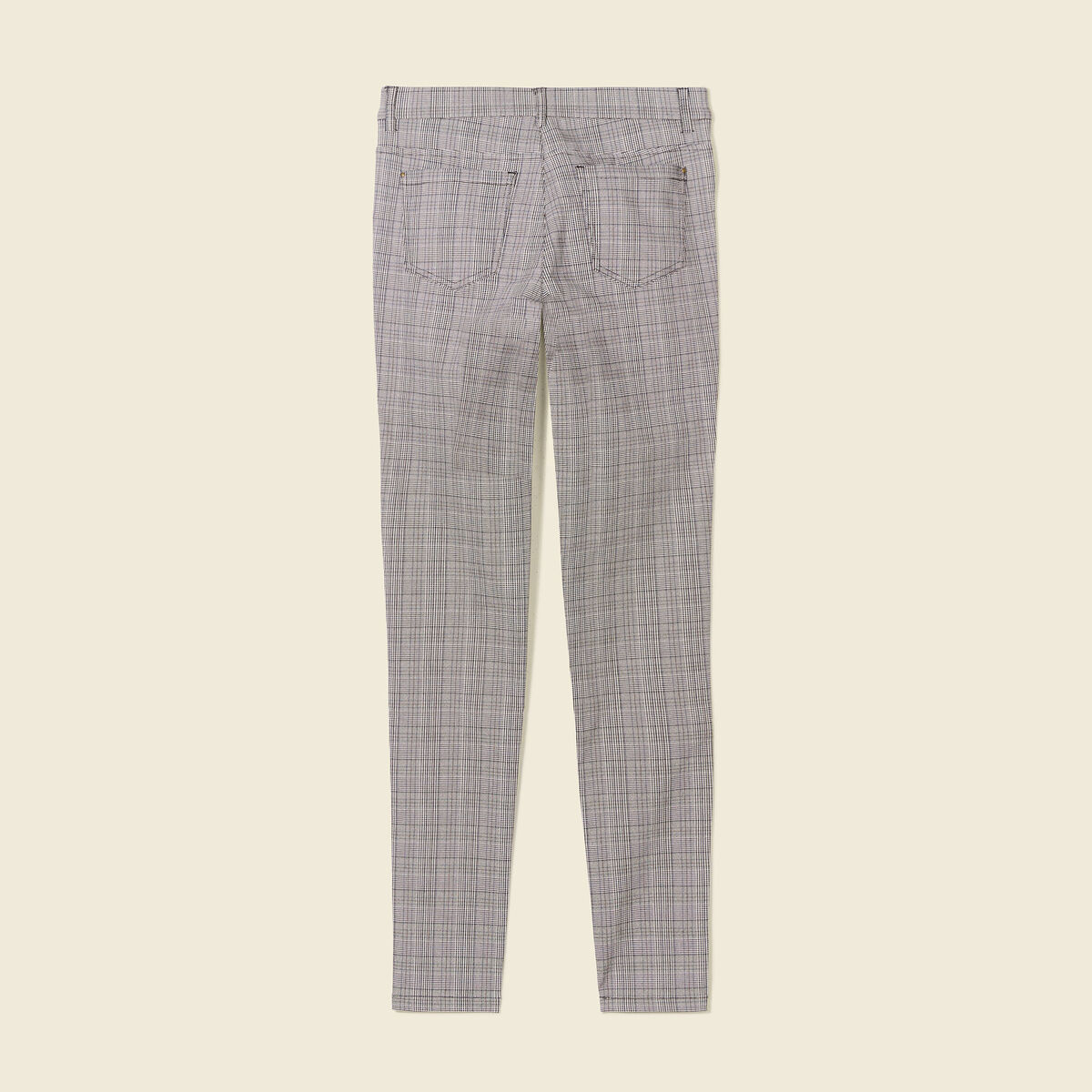Pantalon skinny gris femme