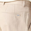 Bermuda droit gris homme