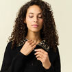 Pull col camionneur manches longues noir femme