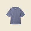 T-shirt en coton bleu gris homme