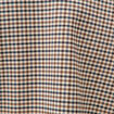 Veste &agrave; carreaux manches longues marron femme