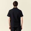 Chemise manches courtes noir homme