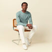 T-shirt manches longues bleu gris homme