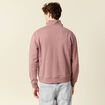 Sweat manches longues en coton vieux rose homme