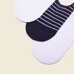Lot 3 paires chaussettes blanc homme