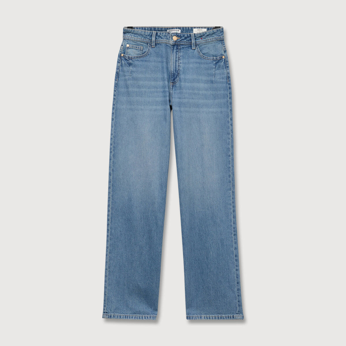Jeans large taille standard denim used femme