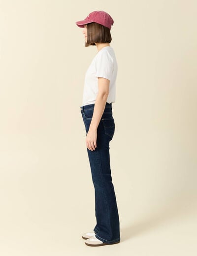 Jeans Yoko - bootcut denim brut femme