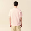 T-shirt manches courtes rose clair homme