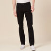 Jeans straight 5 poches denim noir homme