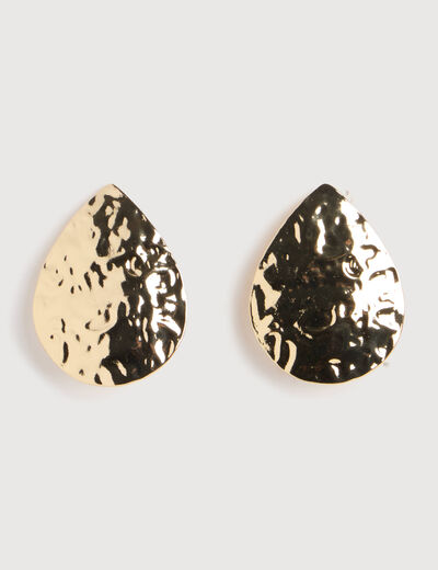 Boucles d'oreilles couleur or femme