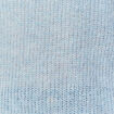 Pull manches courtes bleu gris femme