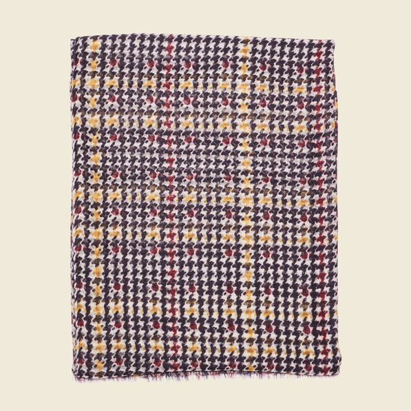 Foulard noir femme
