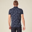 Polo manches courtes bleu marine homme