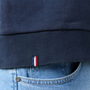 sweat manches longues bleu marine homme Sweat manches longues bleu marine homme