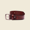 Ceinture en cuir marron homme