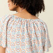 T-shirt manches courtes blanc femme