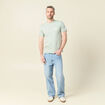 T-shirt manches courtes vert clair homme