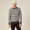 Pull manches longues ecru homme