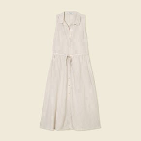 robe longue evasee ceinturee blanc femme Robe longue évasée ceinturée blanc femme