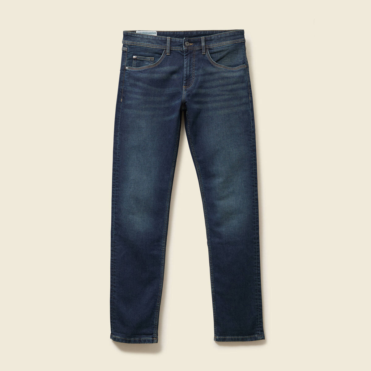 Jeans straight denim dirty homme