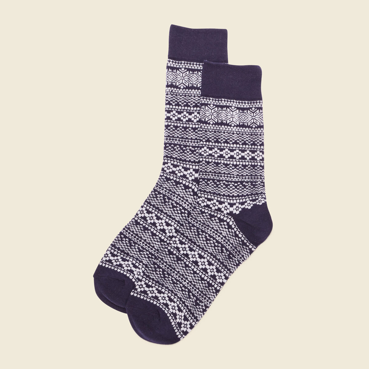 Chaussettes avec boîte bleu marine homme