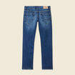Jeans straight éco-responsable denim stone homme
