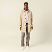 Pantalon chino straight taupe homme