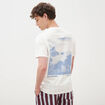 T-shirt en coton ecru homme