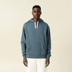 Sweat à capuche vert foncé homme