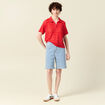 T-shirt manches courtes rouge femme