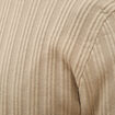 Chemise en coton manches courtes beige homme