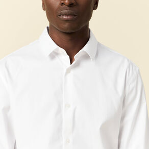 chemise manches longues blanc homme Chemise manches longues blanc homme