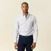 Chemise manches longues blanc homme