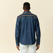 Chemise manches longues jean denim brut homme