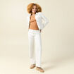 T-shirt ajust&eacute; court manches courtes terracotta femme