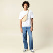 T-shirt manches courtes blanc homme
