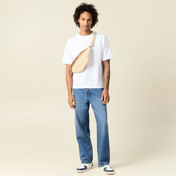 T-shirt manches courtes blanc homme