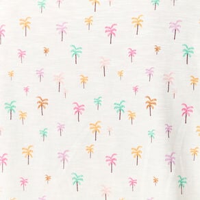 t shirt manches courtes brode blanc femme T-shirt manches courtes brodé blanc femme
