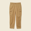 Cargo coupe battle en coton vert kaki homme