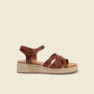Sandales marron femme