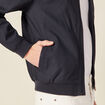 Veste teddy bleu marine homme