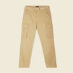 Pantalon cargo poches côtés vert kaki homme