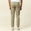 Pantalon battle bas resserré vert kaki homme