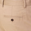 Pantalon chino cropped beige homme