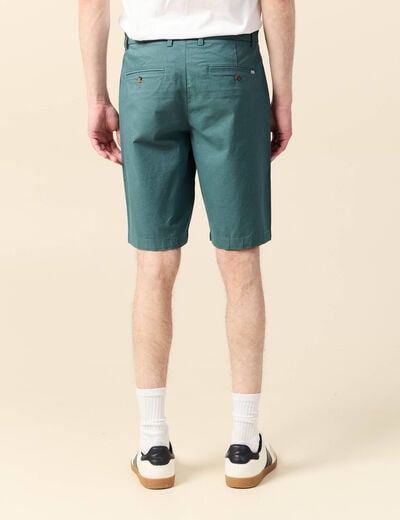 Short vert fonc&eacute; homme