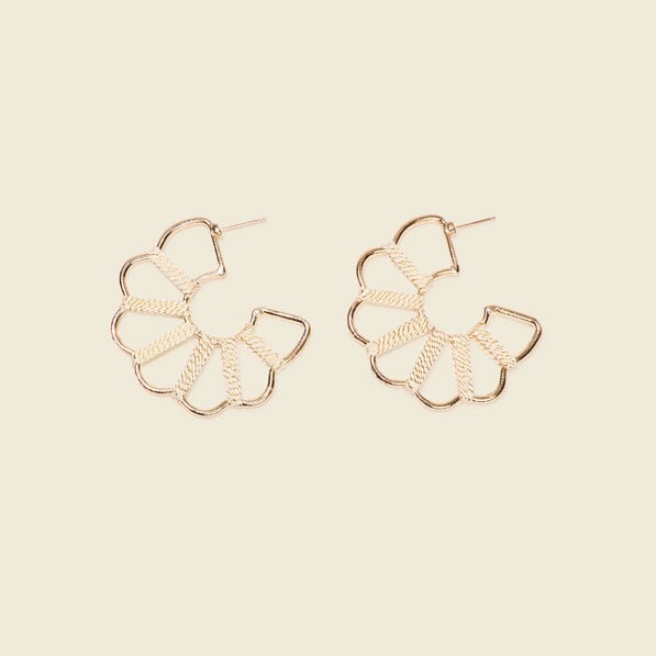 boucles doreilles creoles couleur or femme Boucles d'oreilles créoles couleur or femme