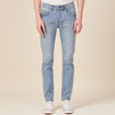 Jeans slim 5 poches denim used homme