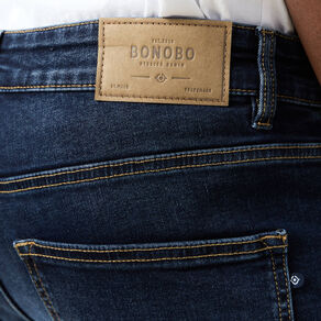 Jeans skinny tapered denim brut homme